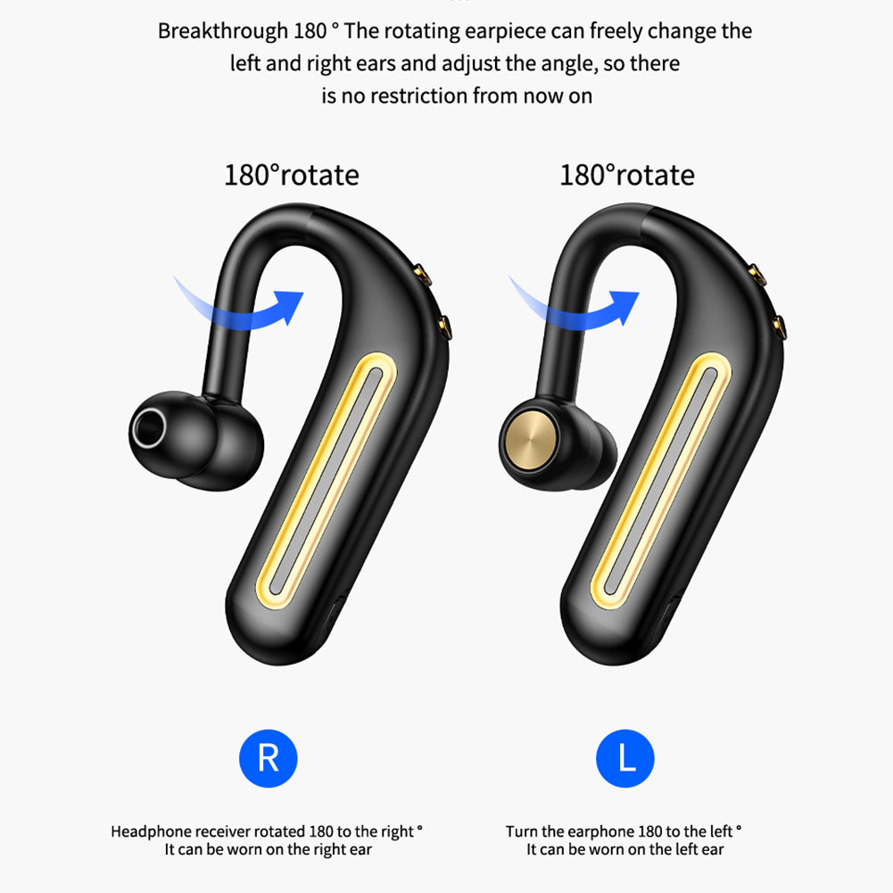 B680 Headphone Bluetooth 5.1 Wireless Earphone Ear Hook IPX7 Waterproof Stereo Sports Headset for Business B680 Headphone Bluetooth 5.1 Wireless Earphone Ear Hook IPX7 Waterproof Stereo Sports Headset for Business